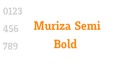 Muriza Semi Bold