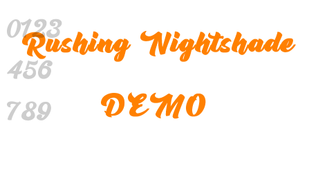 Rushing Nightshade DEMO