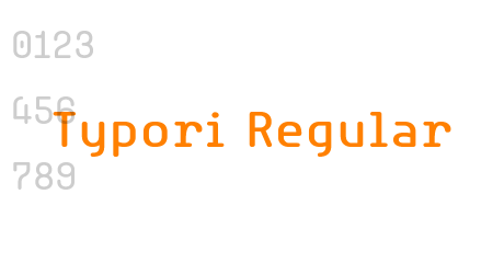 Typori Regular