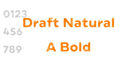 Draft Natural A Bold