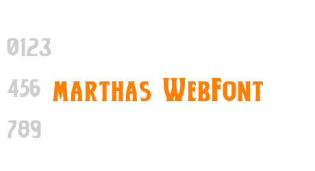marthas WebFont
