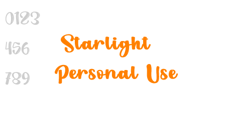 Starlight – Personal Use