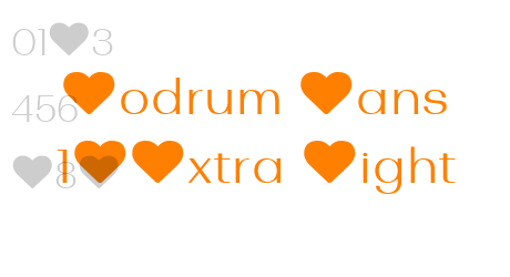 Bodrum Sans 12Extra Light