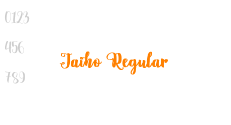 Jaiho Regular