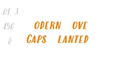Modern Love Caps Slanted