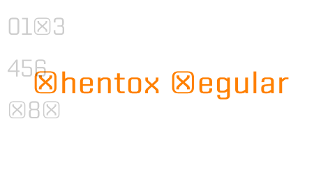 Shentox Regular