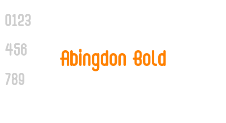 Abingdon Bold