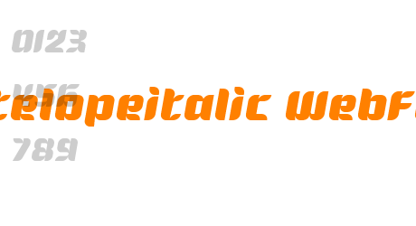 antelopeitalic WebFont