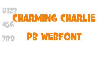 charming charlie pb WebFont