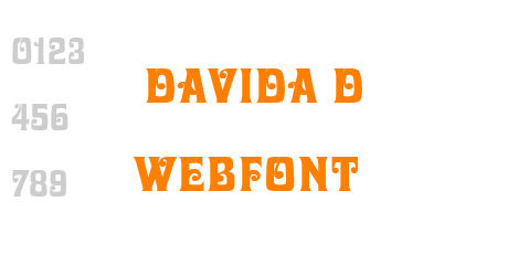 davida d WebFont