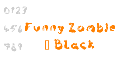 Funny Zombie – Black