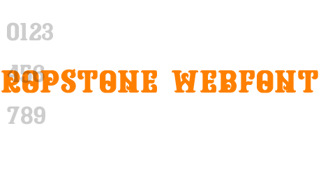 ropstone webfont