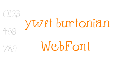 ywft burtonian WebFont