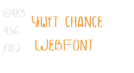 ywft chance WebFont