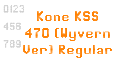 Kone KSS 470 (Wyvern Ver) Regular