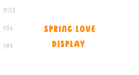 Spring Love Display