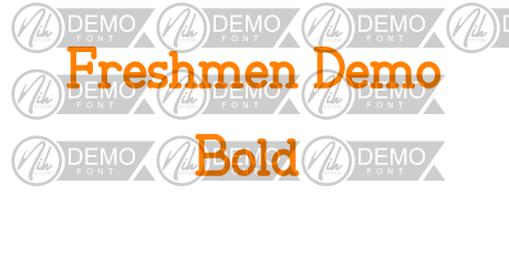 Freshmen Demo Bold