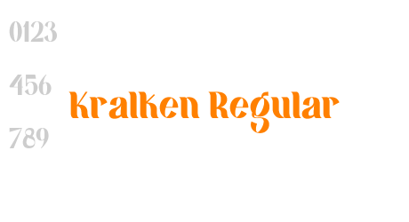 Kralken Regular