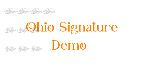 Ohio Signature Demo