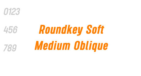 Roundkey Soft Medium Oblique