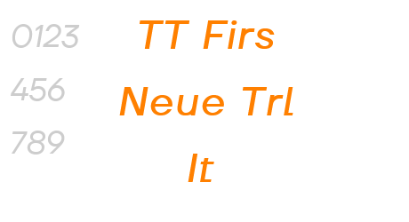 TT Firs Neue Trl It