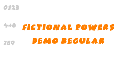 Fictional Powers DEMO Regular