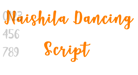 Naishila Dancing Script