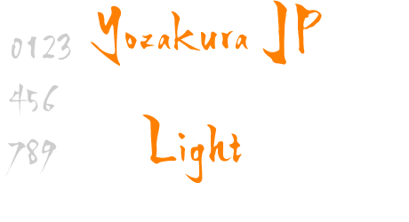 Yozakura JP Light