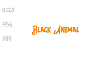 Black Animal
