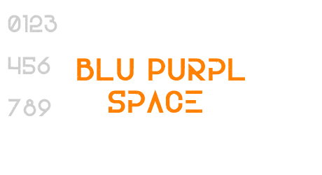 Blu Purpl Space