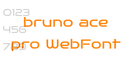 bruno ace pro WebFont