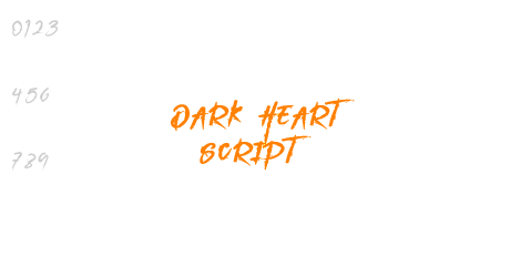 Dark Heart Script