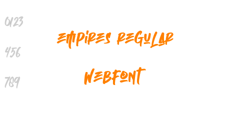 empires regular webfont