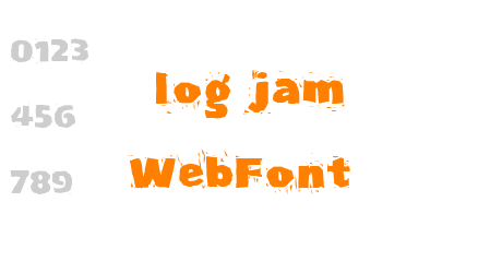 log jam WebFont
