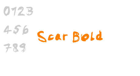 Scar Bold