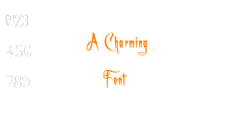 A Charming Font