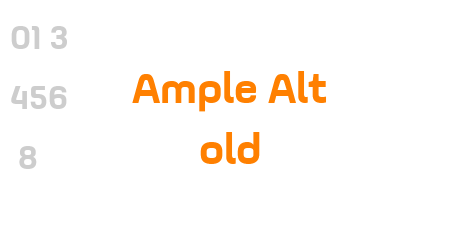 Ample Alt Bold