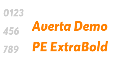 Averta Demo PE ExtraBold