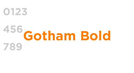 Gotham Bold