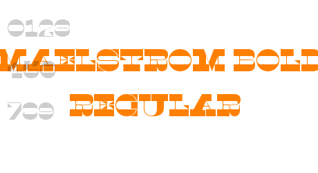 Maelstrom Bold Regular
