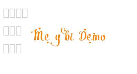 Meybi Demo