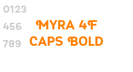 Myra 4F Caps Bold