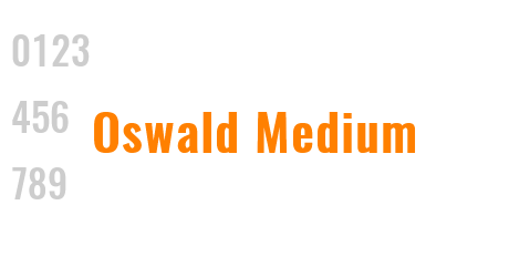 Oswald Medium