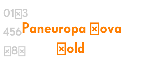Paneuropa Nova Bold