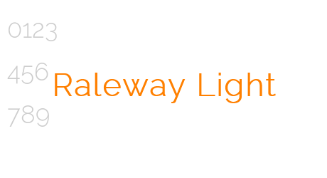 Raleway Light
