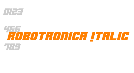 Robotronica Italic