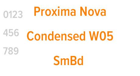 Proxima Nova Condensed W05 SmBd