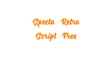 Specta Retro Script Free