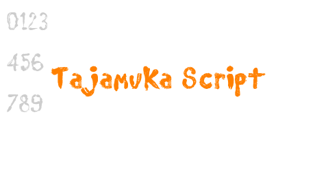 Tajamuka Script