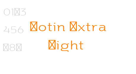 Yotin Regular